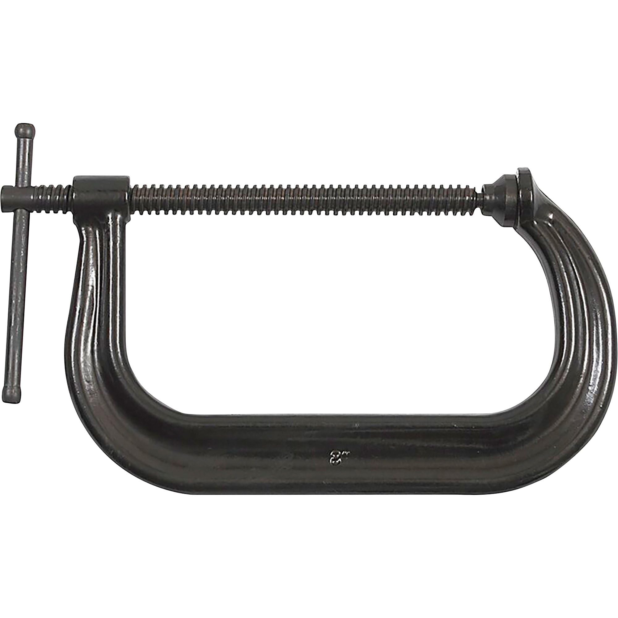 BESSEY CDF408 8 In. Black Oxide Spindle Drop Forged C Clamp